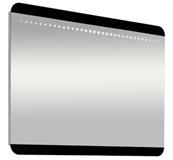РИЧМОНД 100см зеркало черное или белое, сенсорный выключатель, подсветка